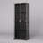 4-Tier Glass Display Cabinet With RGB Sensor Light And Lock-1066826809