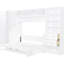 White Full Wall Bed With Customizable Wardrobe And Drawers For Small Bedroom Size Multifunctional Storage Side Flip-2024797575-2024797574