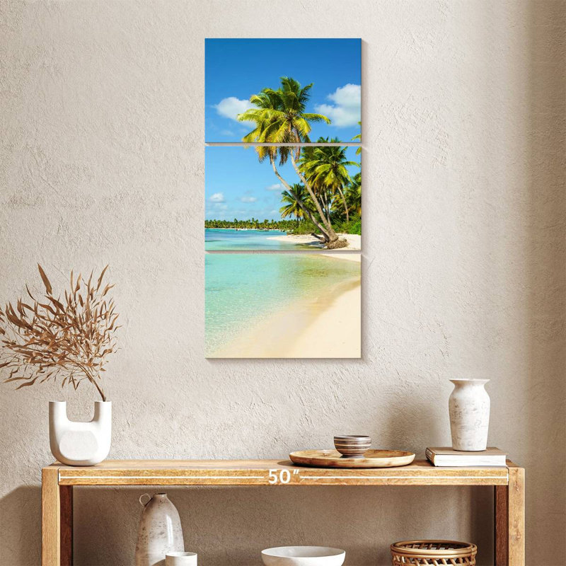 Dazzling Caribbean Azma, 38" H x 18" W