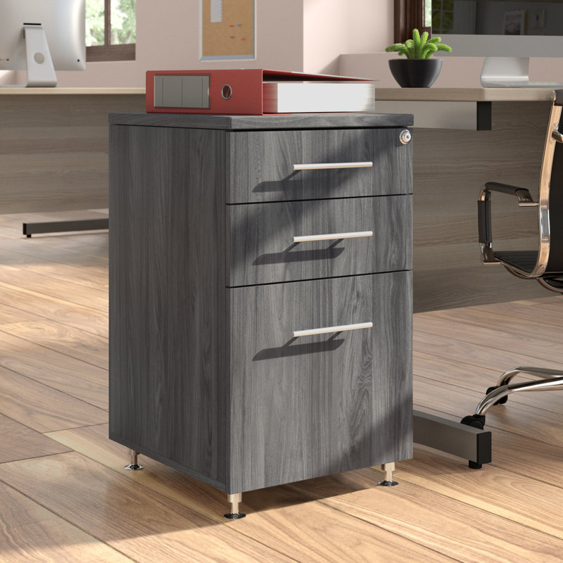 15.5'' Wide 3 -Drawer File Cabinet