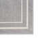 Aseneth Abstract Machine Woven Chenille Indoor/Outdoor Area Rug in Gray