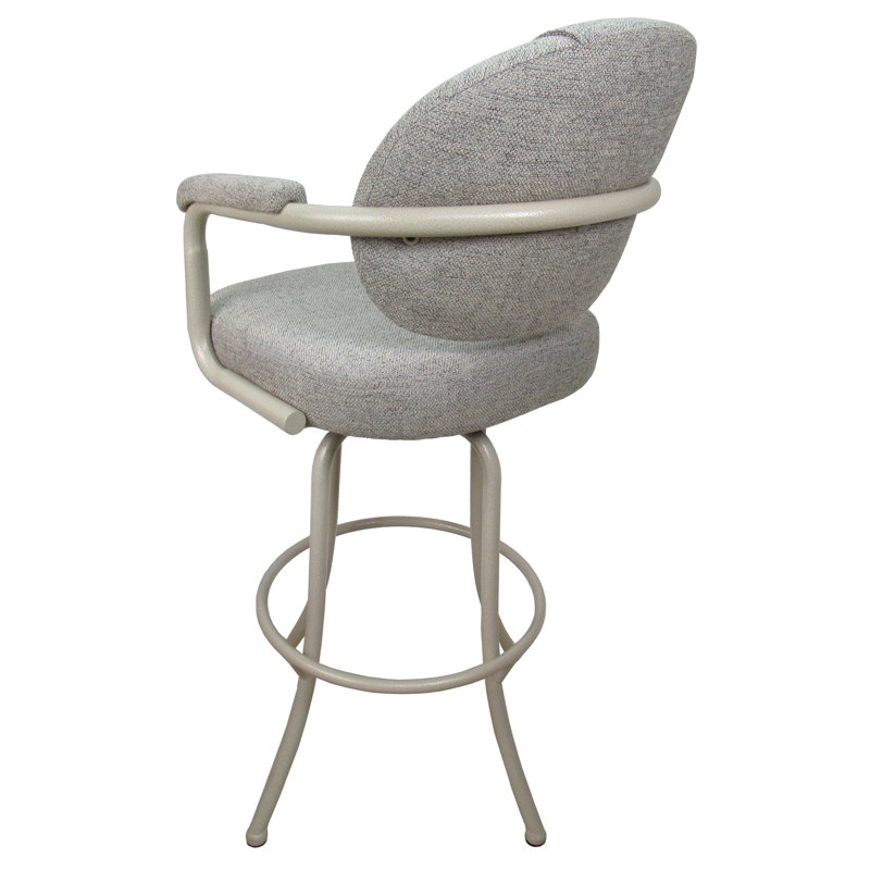 Cendre de bois de portage 26 po Ivette - Beige, Tabouret de bar (siège d'une hauteur de 26 po), Frêne Portwood