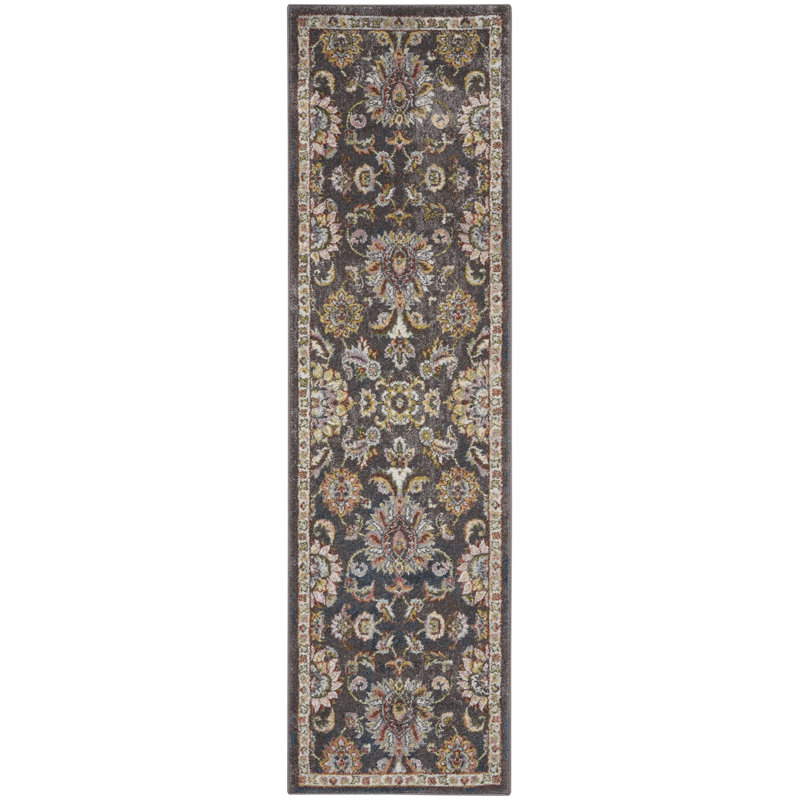 Tapis noir Eden, Tapis de couloir 2 pi 2 po x 7 pi 6 po