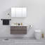 Ensemble de quincaillerie de salle de bain 3 pièces avec barre à serviettes, porte-peignoir et porte-papier hygiénique-103878012