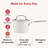 KitchenAid® Hard-Anodized Ceramic Induction Saucepan With Lid, 2-Quart, Agave-113094220