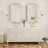 Cyrille Recessed & Surface Framed Medicine Cabinet with Mirror and Shelves-860957903-816041147