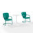 Landyn 2 - Person Patio Dining Set with Round Table