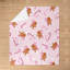 Mignon lit de flanelle en peluche simple en peluche, 60 x 80 po
