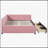 Full Size Linen Upholstered Daybed with 2 Storage Drawers, No Box Spring Needed, Ideal for Modern and Functional Living-1955329386