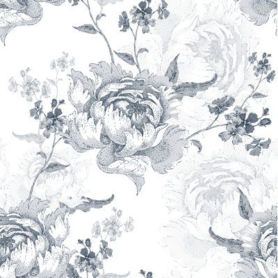 Peel & Stick Floral Roll