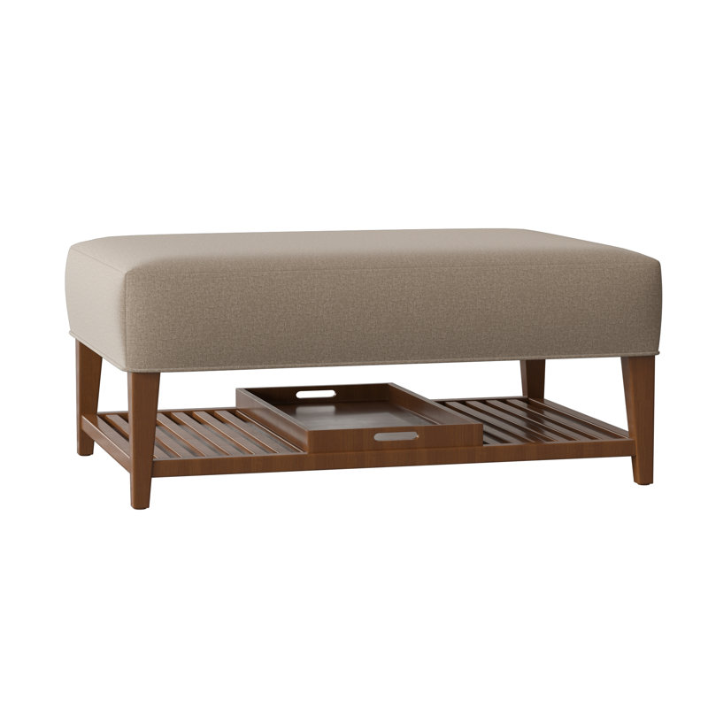 Carly Ottoman, Pecan, Peyton Navy Performance Twill