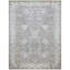 Hand Knotted Wool Oriental Area Rug in Gray/Light Blue/Tan-1436807231