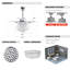 Heatherly 36'' Ceiling Fan with Light Kit-2142499019