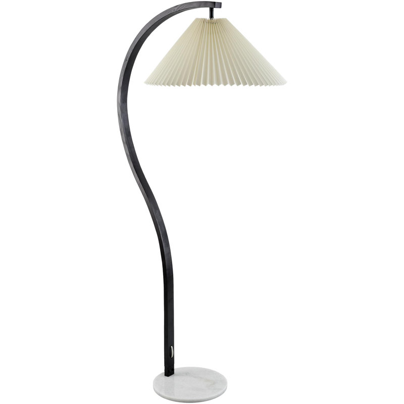 Lampe sur pied Harpp, Noir