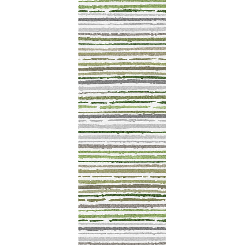 Tapis d'intérieur et d'extérieur lavable antidérapant, Tapis de couloir 2 pi x 5 pi 6 po