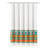 Boho Viviane Geo Geometric Shower Curtain