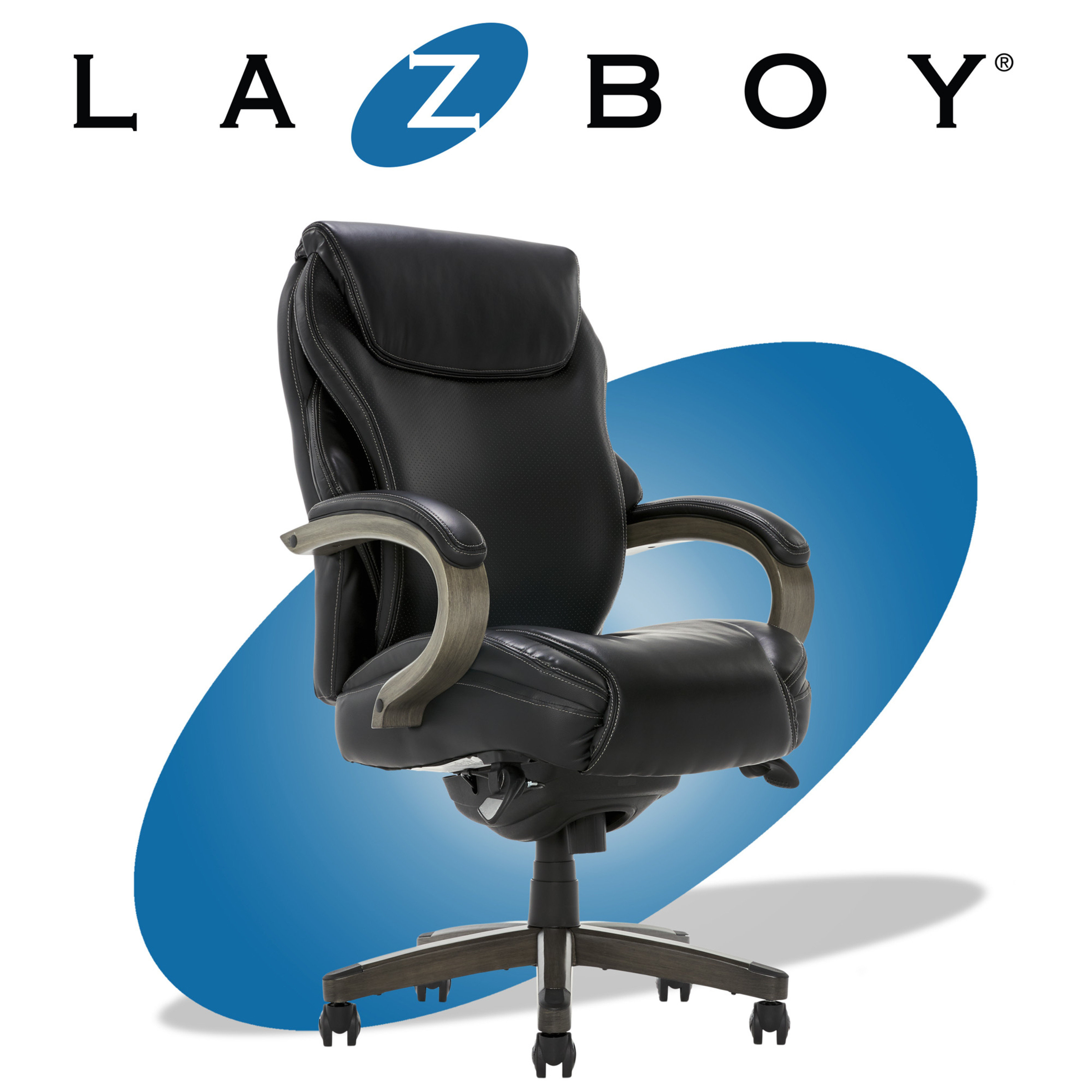 La Z Boy Hyland Ergonomic Executive Office Chair With AIR Lumbar
