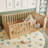 Solid Wood Montessori Floor Bed for Kids with Playful Door Design-1800814670