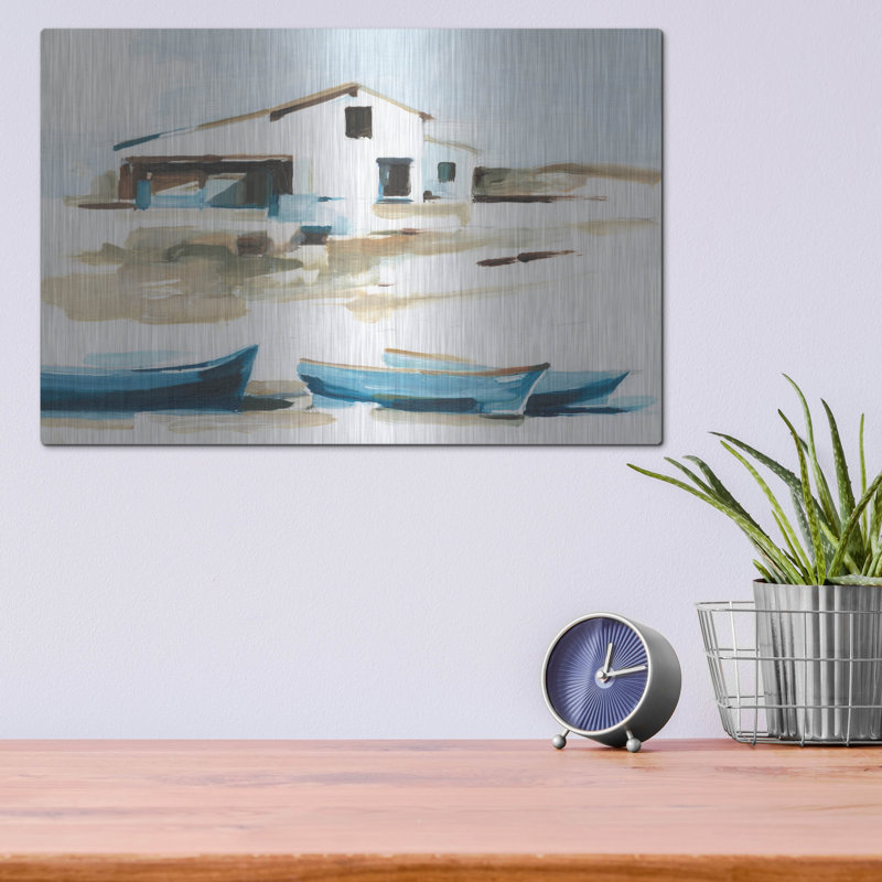 «Beach Outpost 2» par Ethan Harper, H 12 po x l 16 po