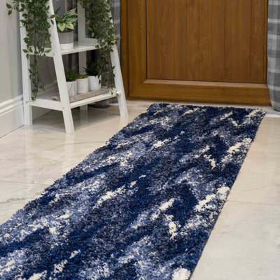 Giara Abstract Shag Area Rug