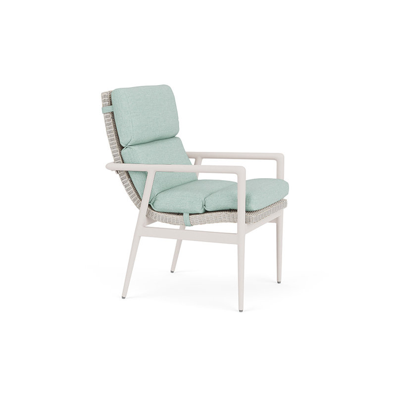 Cascade Outdoor Dining Armchair, Demo Mist, Antique White
