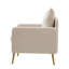 Fauteuil Werner avec dossier et coussin de siège amovibles-243372288