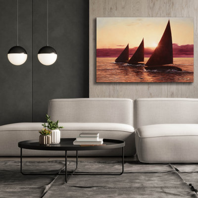 " Evening Sails " by Diane Romanello