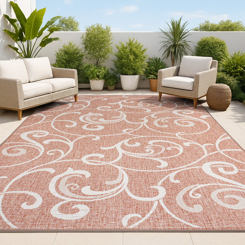 Tapis d'intérieur / extérieur Maribel, Rectangle 2 pi 11 po x 4 pi 11 po