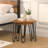 Summerall Nesting Coffee Tables, End Tables Set, Small Stacking Side Tables for Living Room Bedroom
