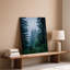 Toile «A Dense Misty Forest Landscape Shrouded In Thick brouillard»-289970698