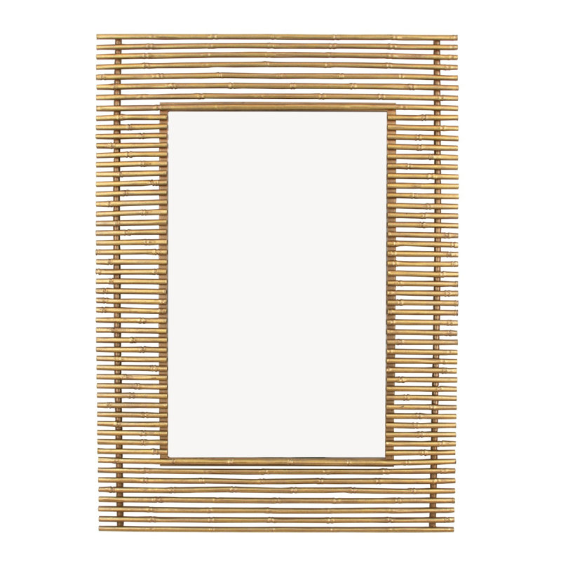 Etta Flat Metal Wall Mirror