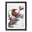 Two Birds by Katsushika Hokusai - Framed Print-55615065-55615066