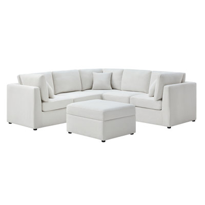 Chauncy 6-PC Sectional  - Ivory