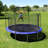 Skywalker Sports Double Basketball Accessory Kit – 12 Ft Round Trampoline