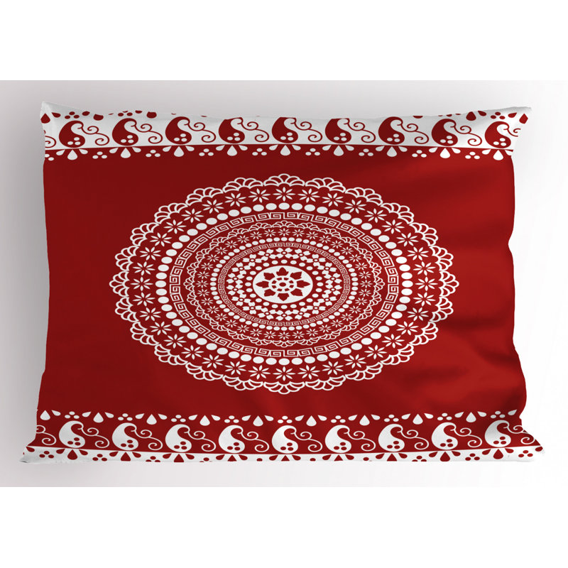 Manly Polyester Paisley Sham Set, King