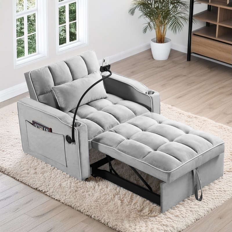 Fauteuil-lit réglable - Dossier, peu encombrant