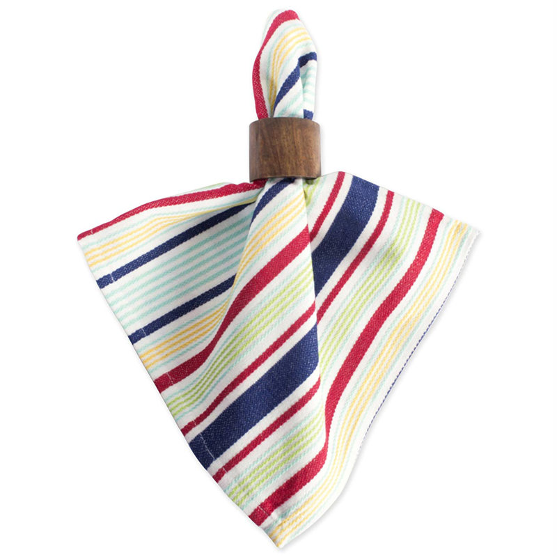 Almanzar Cotton Striped Square Napkin