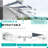 AECOJOY Manual Retraction Slope Patio Awning-110916807-110916809-60225510