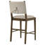 Ensemble de 2 chaises d'appoint Crispin Brown