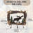 Rustic Moose Coat Rack with Log Accents