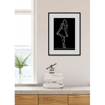 Woman - Single Picture Frame Print