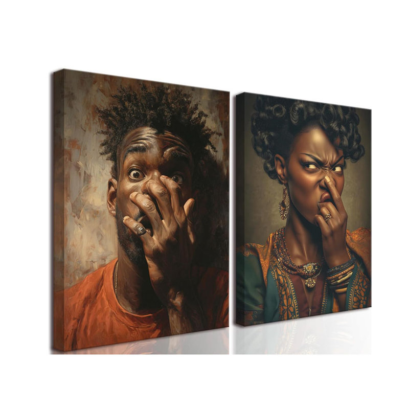 2 Piece Wrapped Canvas Print