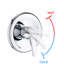 Système de douche mural à double tête - Barre coulissante en acier inoxydable, 7 modèles de jet, pomme de douche en ABS de 5 po, 1,8 gallon par minute, tête de douche sans perçage à 26 réglages Spa,-125173547