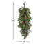 The Holiday Aisle® 36" Glistening Pine Teardrop with LED Lights