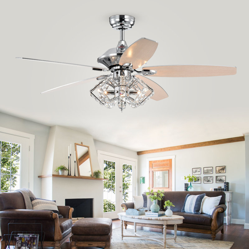 Wardle 52'' Ceiling Fan with Light Kit