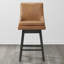 Tabouret de comptoir pivotant Aleksy-167703776