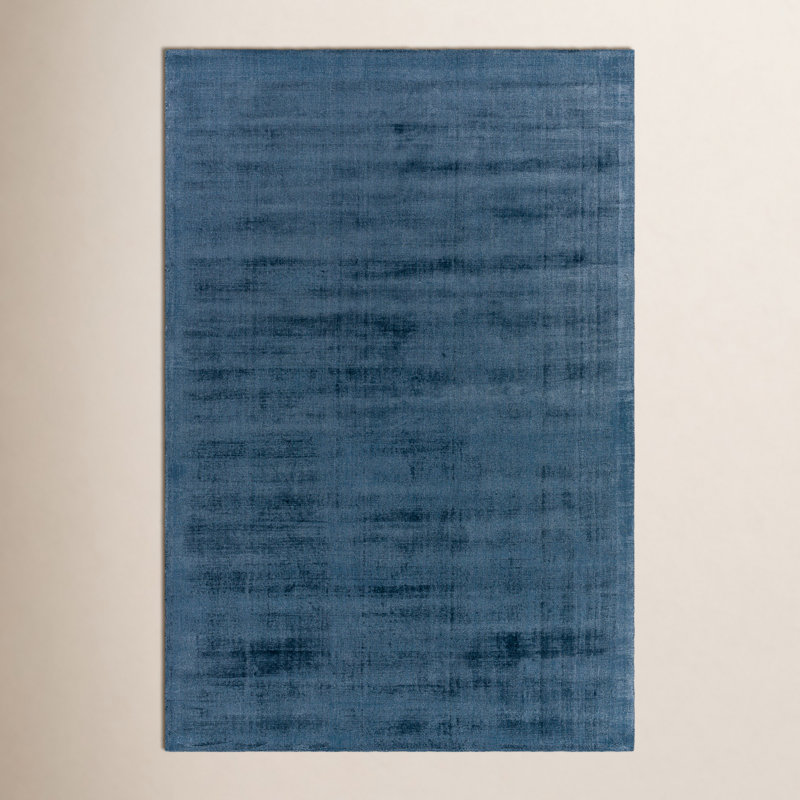 Isadora Hand Loomed Viscose Abstract Indoor Rug, Rectangle 8' x 10'