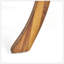 Table de salle à manger d'extérieur carrée en bois d'acacia - L 31,50 po x l 31,50 po x H 30,00 po - brun naturel-241490081