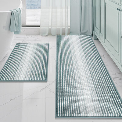 Soft Shaggy Absorbent Non-Slip Bath Mat