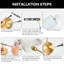 Plastic LED Battery Powered Armed Sconce-2071032589